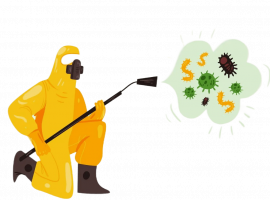 Профессиональная дезинфекция в Санкт-Петербурге от DEZKLOPIK: защищает вас от микробов и вирусов....